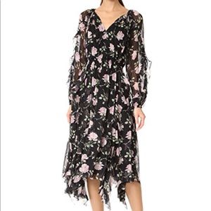 Ulla Johnson size 4 floral Lorelei midi dress